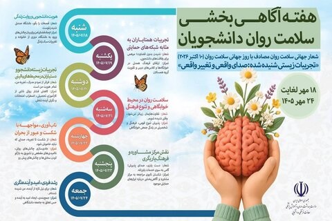 تجربیات زیسته دانشجویان به ارتقای سلامت روان دانشگاهیان کمک می‌کند